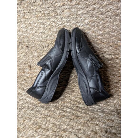 Dr Scholls Careers Shoes Womens 8 W Black Comfy Leather Slip-Ons w/Gel Cushion - Picture 4 of 8